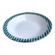 Serving dish Digoin & Sarreguemines "Scottish" pine green and gold years