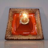 Pop Art Ceramic Wall Lamp, Germany, 1970s