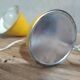 Yellow articulated desk lamp in metal