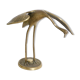 Cigogne en laiton vintage