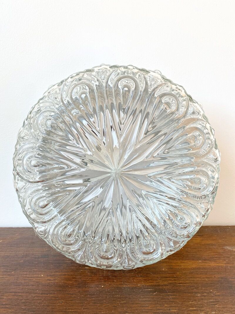Plafonnier ou applique en verre