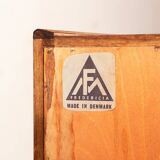 Commode Danoise 4 tiroirs en teck par Henning Jørgensen pour Fredericia.