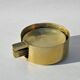 4 brass ashtrays in their 1970 case