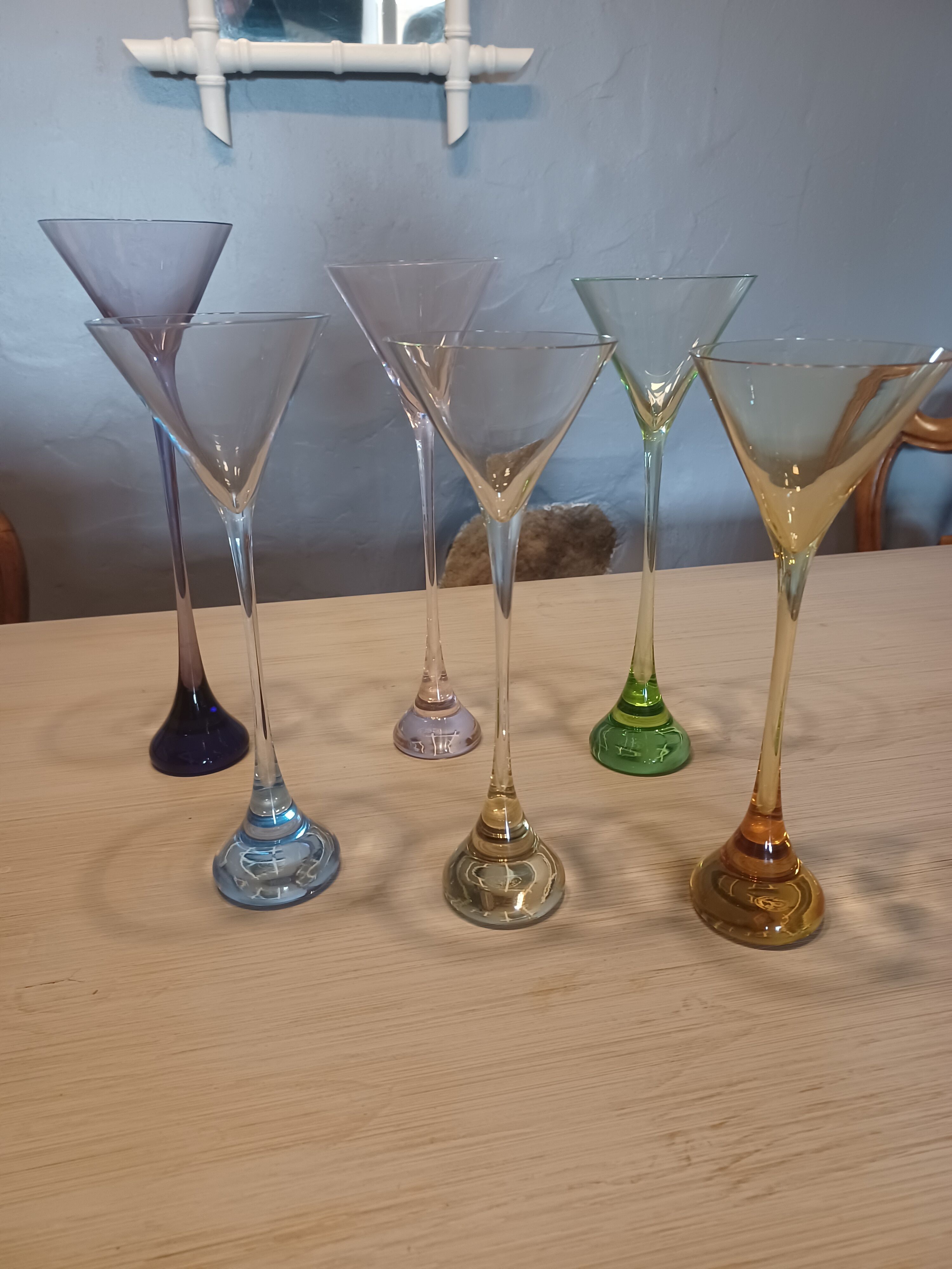 Baccarat glasses bouquet model