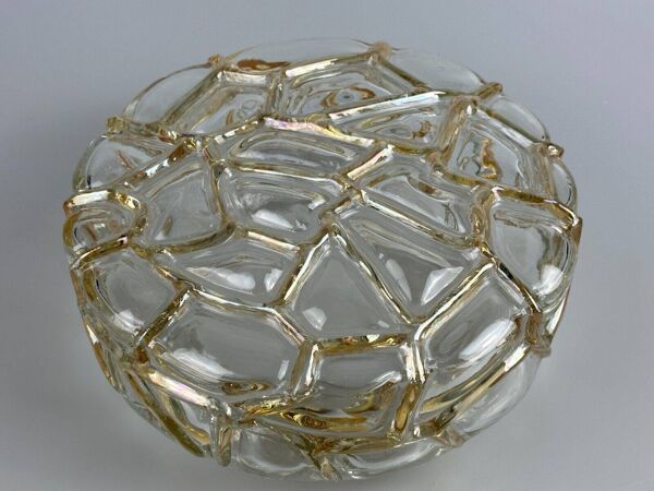 Plafonnier ou applique murale des années 60 et 70 Bubble Glass Allemagne Space Age Design