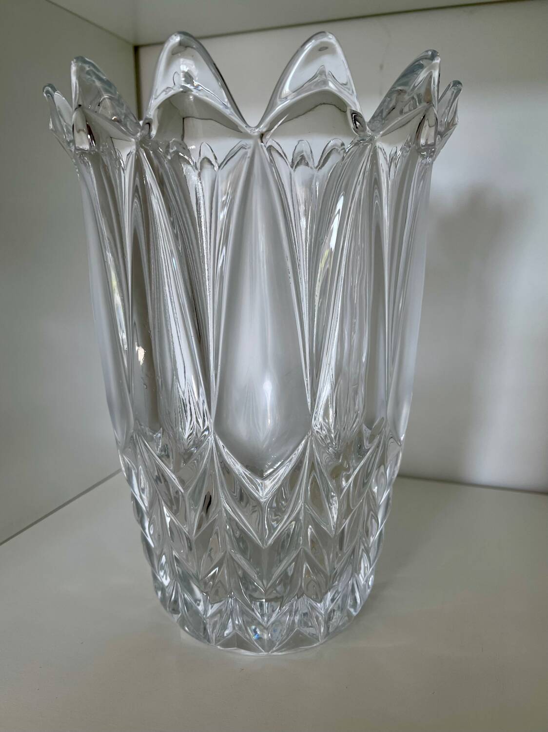 Crystal vase