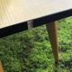 Table basse formica et bois