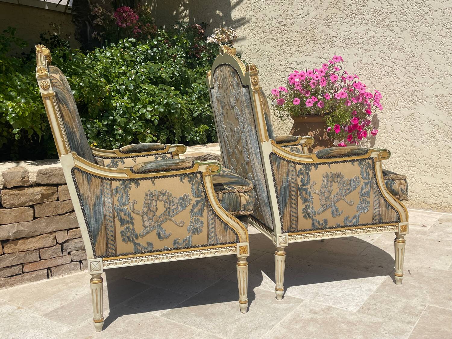 Louis XVI Style Living Room - 4 rooms