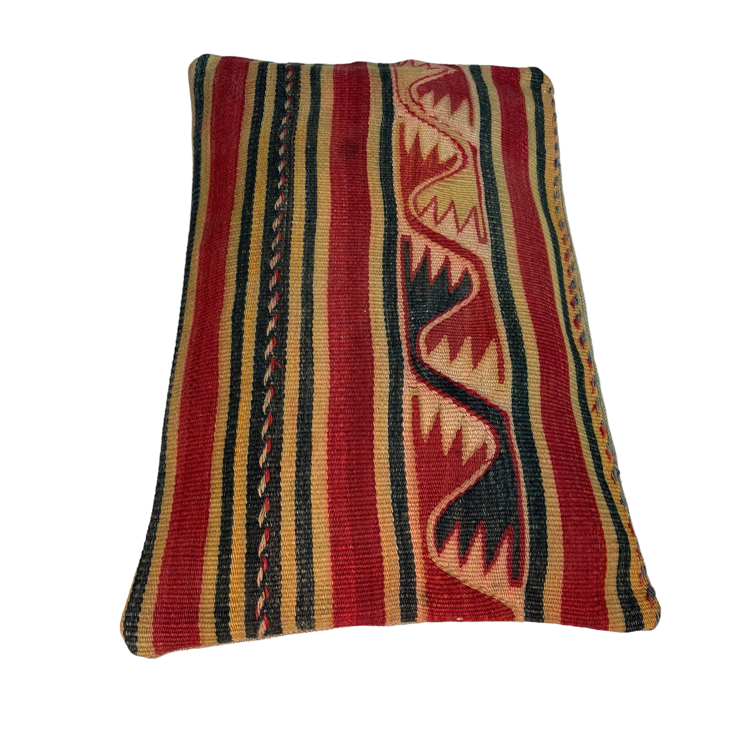 Vintage turkish handmade cushion cover , 30 x 50 cm