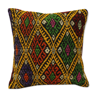 40x40 cm kilim cushion,vintage cushion cover