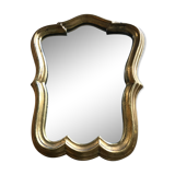 Old mirror, wooden, gilded