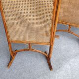 Screen bamboo rattan and caning