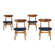Ensemble de 4 chaises de salle à manger « Ch30 » - Hans J. Wegner