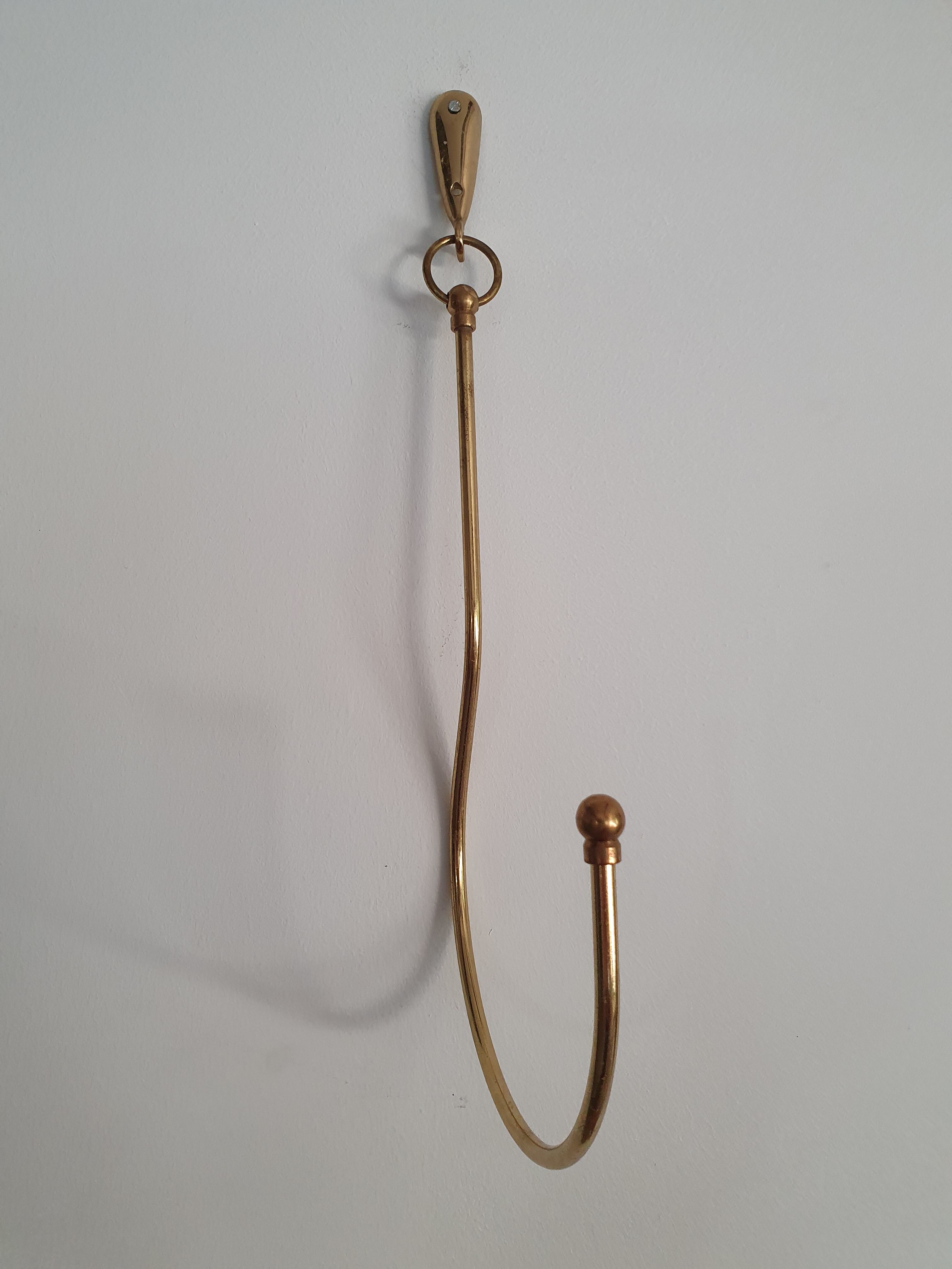 Golden metal hook
