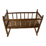 Simple wooden crib