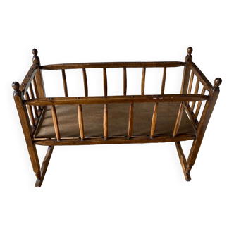 Simple wooden crib