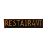 Restaurant sign