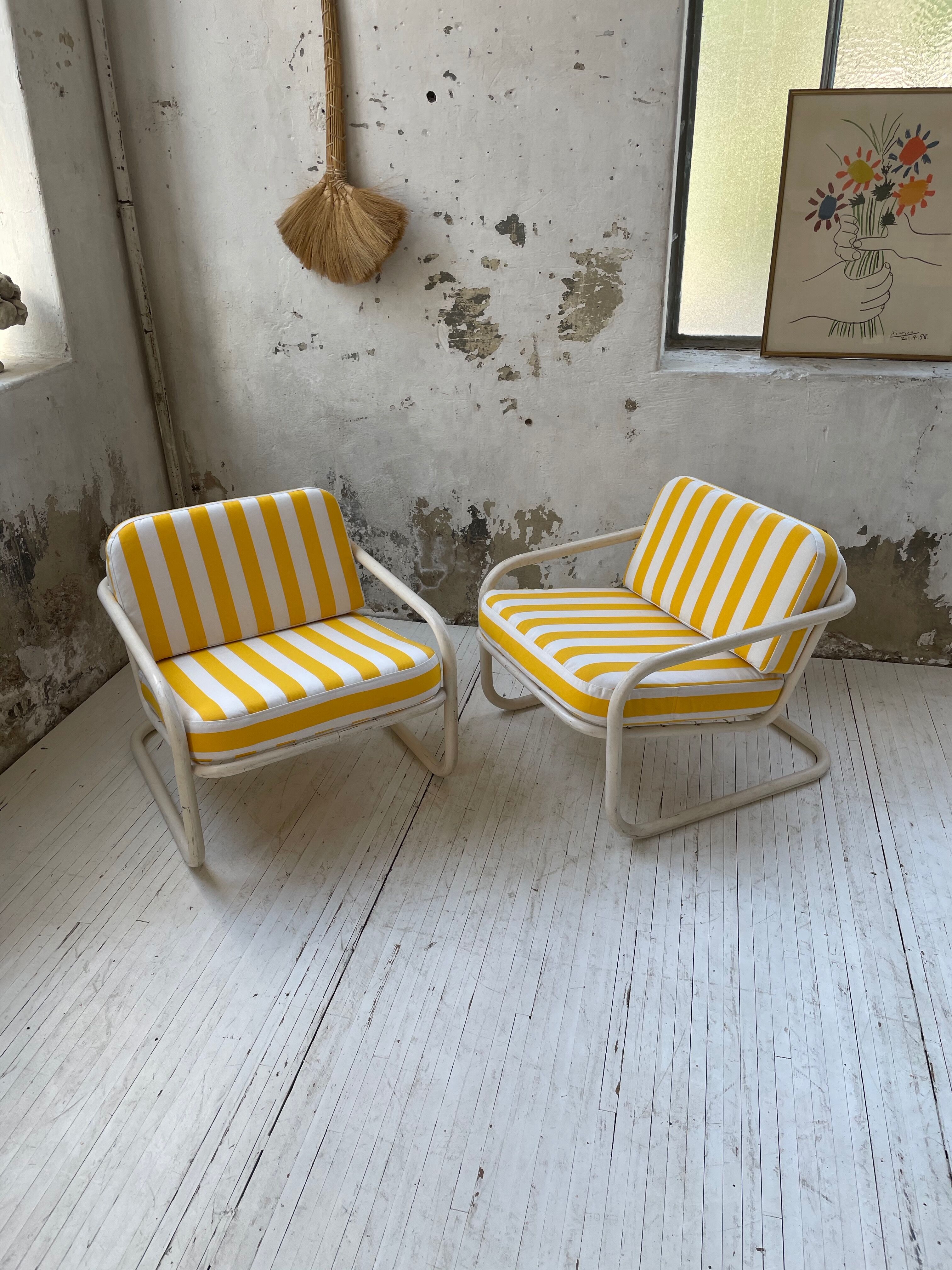 Pair of Prisunic chairs