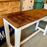 Restored wooden console