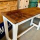 Restored wooden console