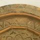 Superb large plateau chiseled oriental copper. chic ethnic vintage deco