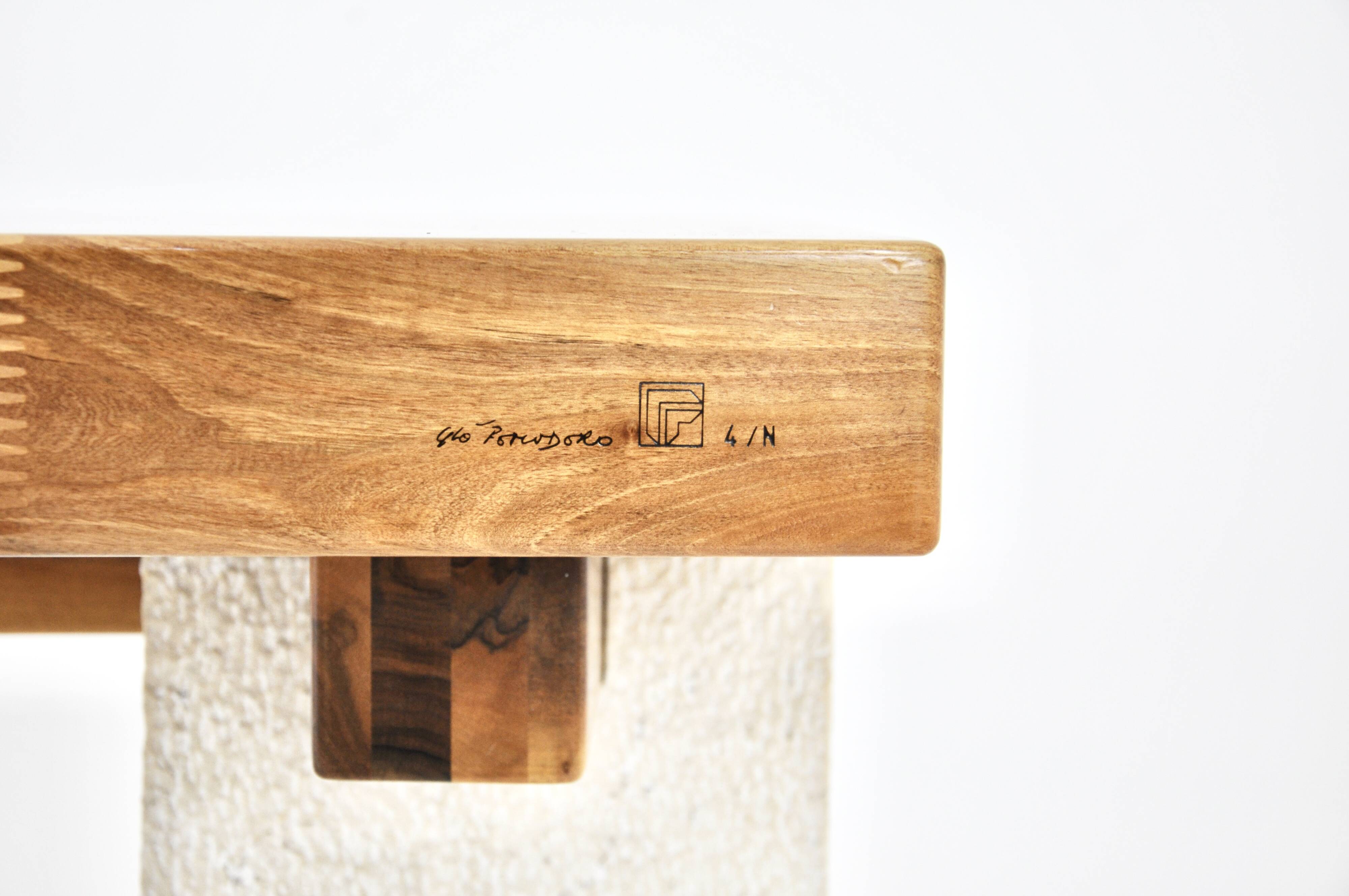 “Sole” dining table by Gio Pomodoro, 1970s