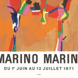 Affiche exposition Marino Marini