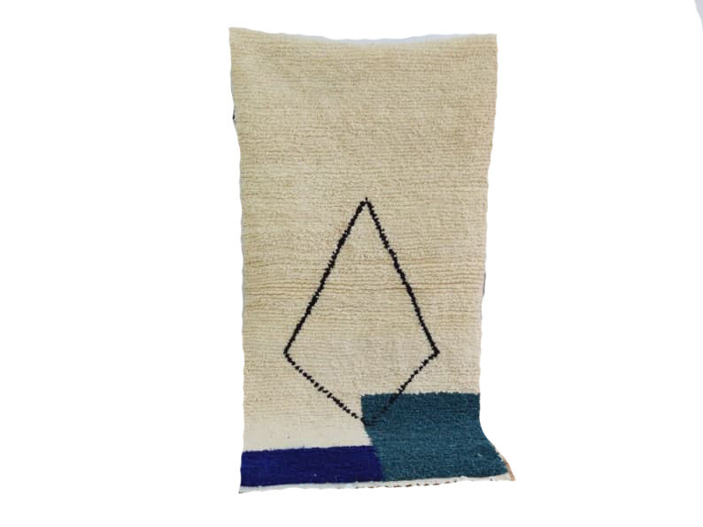 Moroccan berber carpet 165x76cm