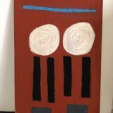 Abstract sign painting