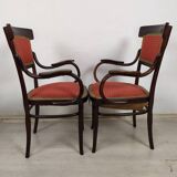 Kohn curved wood lounge