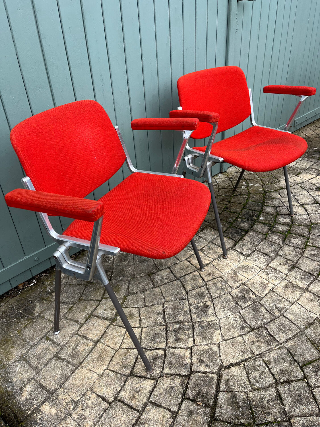 Paire de fauteuils Castelli