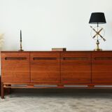 Sideboard teak and walnut 60
