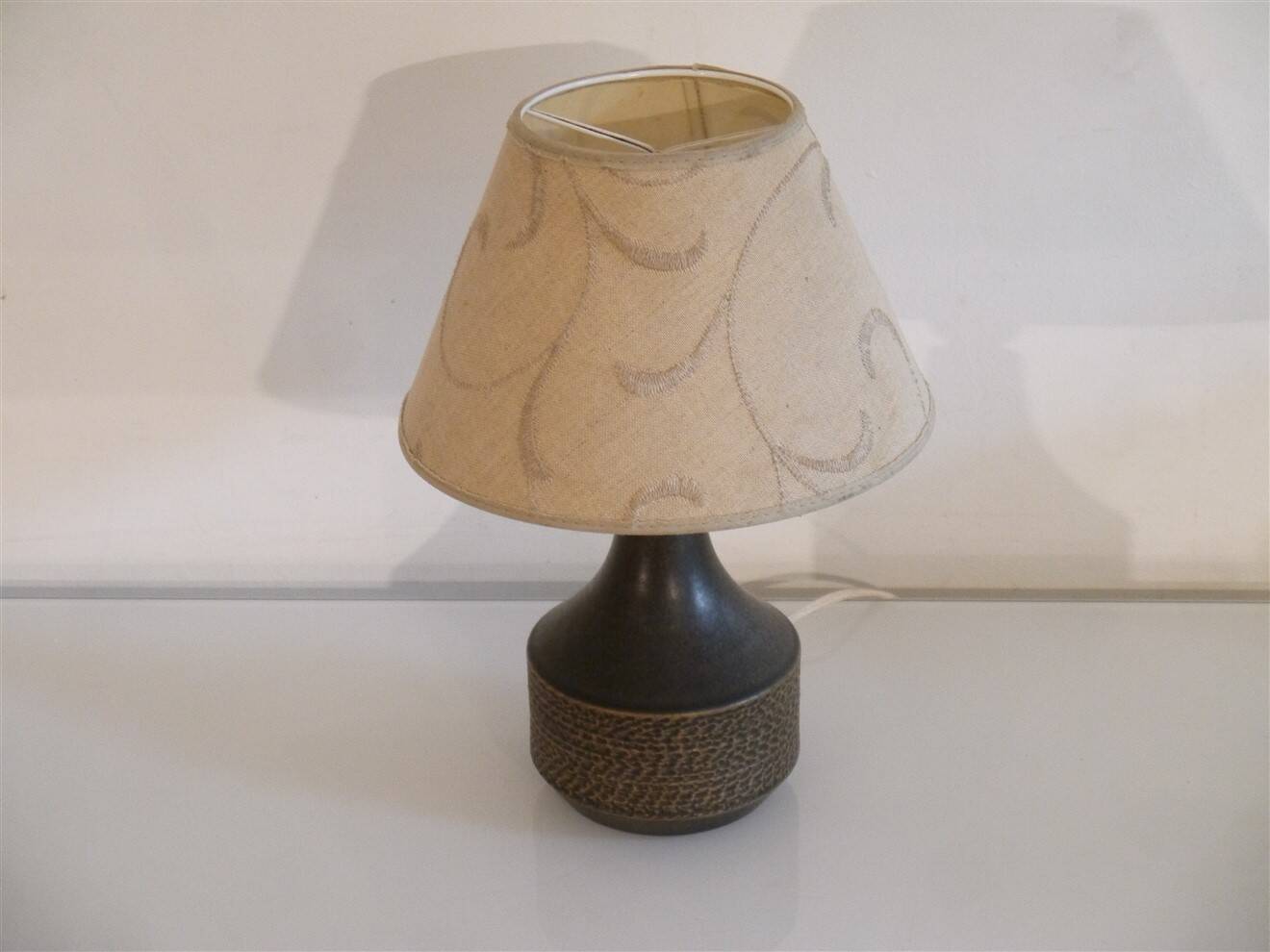 Danish ceramic lamp 1960