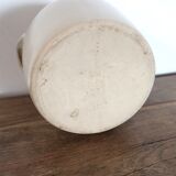 Off-white ancient sandstone pot