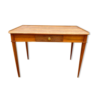 Solid wood desk with 1 drawer 102x62cm 1900