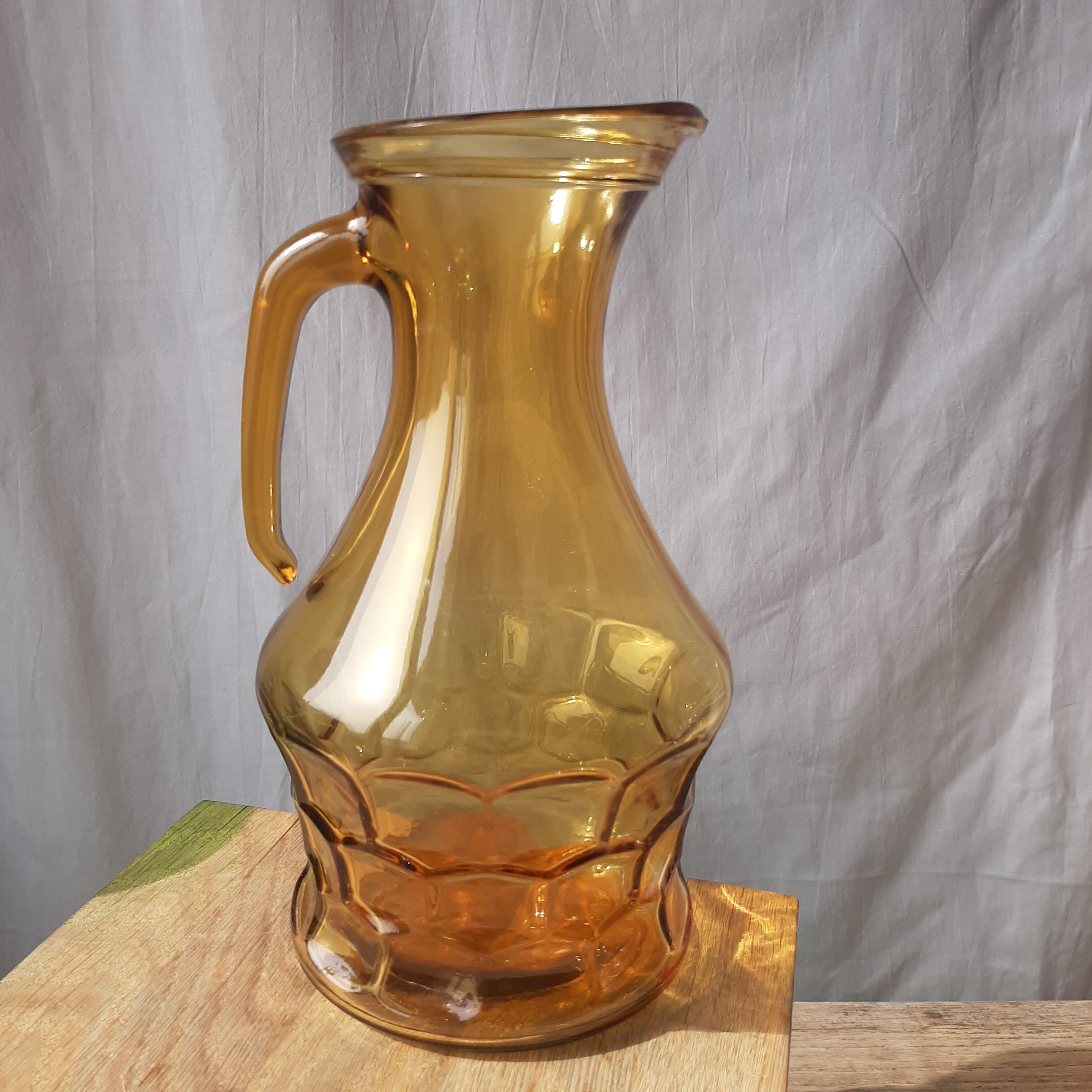 Yellow decanter Made in Italy