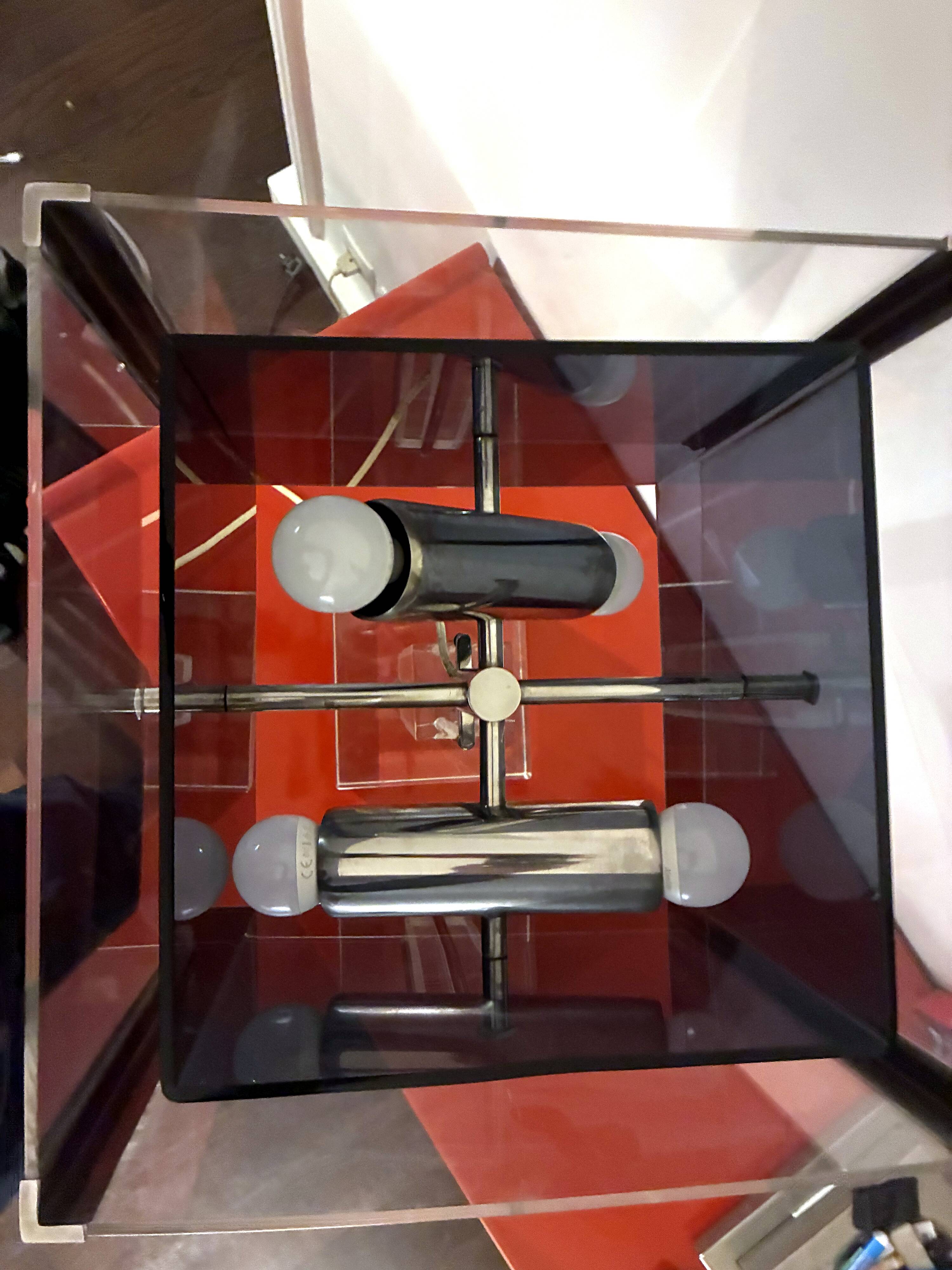 Italian lamp from the 70s by Roméo Rega.