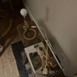 50s rope lamp base