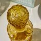 Bottle bottle amber glass textured vintage 70s
