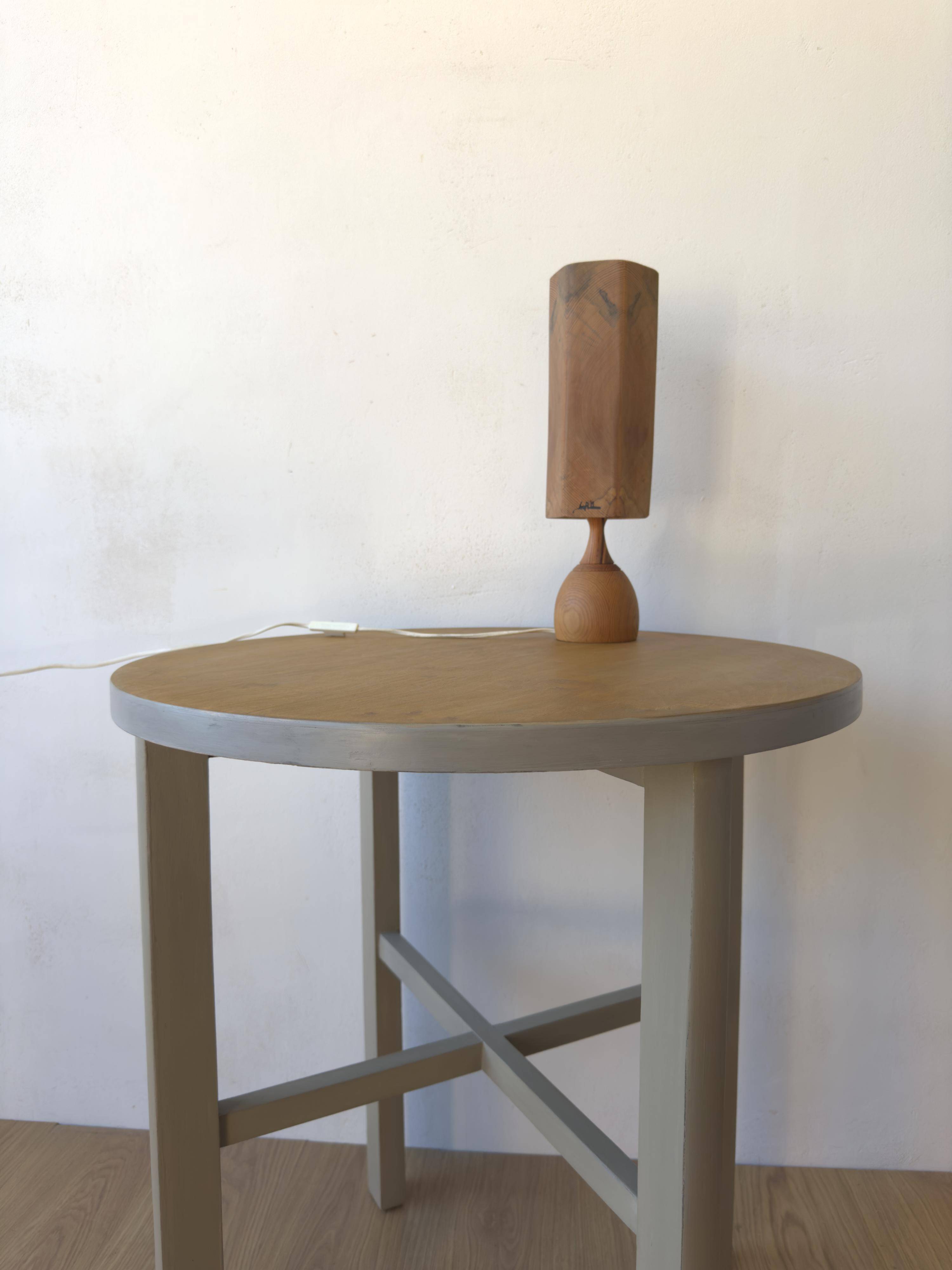 WOODEN TABLE LAMP, Leif Wikner, Persåsen.