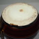 French ancient sandstone pitcher/crucing pitcher with ochre enamel