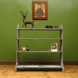 Gustavian painted shelves