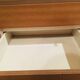 Wooden and formica sideboard