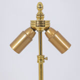 Lamp in Paris porcelain and gilded bronze, circa 1880