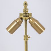 Lamp in Paris porcelain and gilded bronze, circa 1880