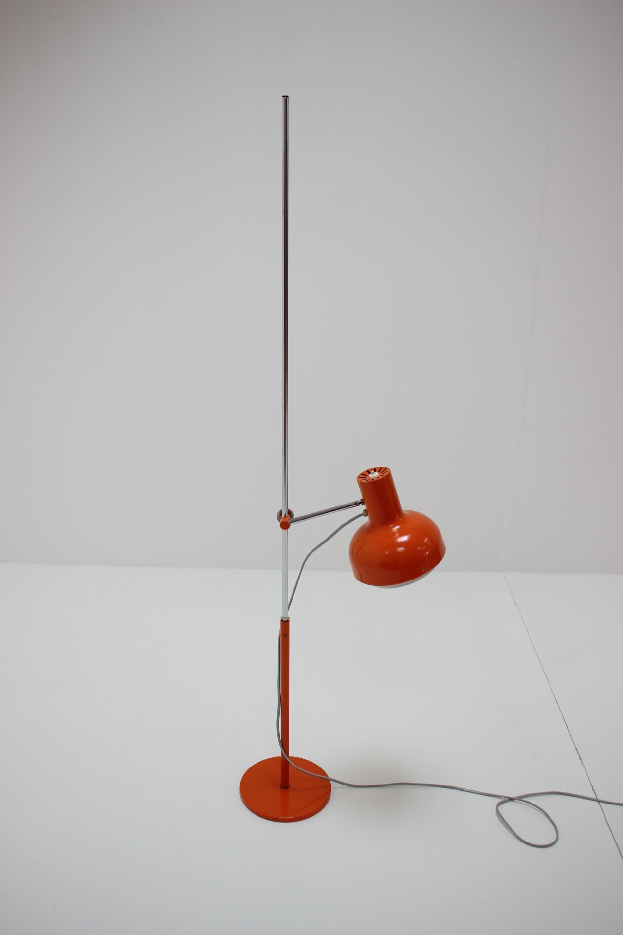 Midcentury Adjustable Floor lamp Napako,Josef Hůrka,1960