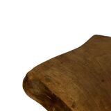 Vintage wooden side table natural design small table
