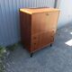 Old secretary cabinet scandinavian dresser vintage compass feet