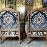 Pair of Louis XV style shepherdesses