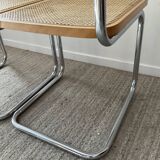 Pair of chairs Marcel Breuer Cesca B32